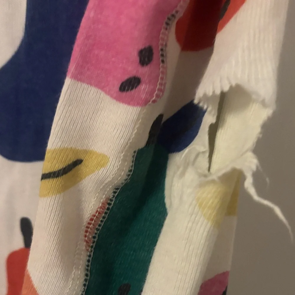 Hanna Andersson Multi-Color Pear Print Cream Long Sleeve Pajama Set